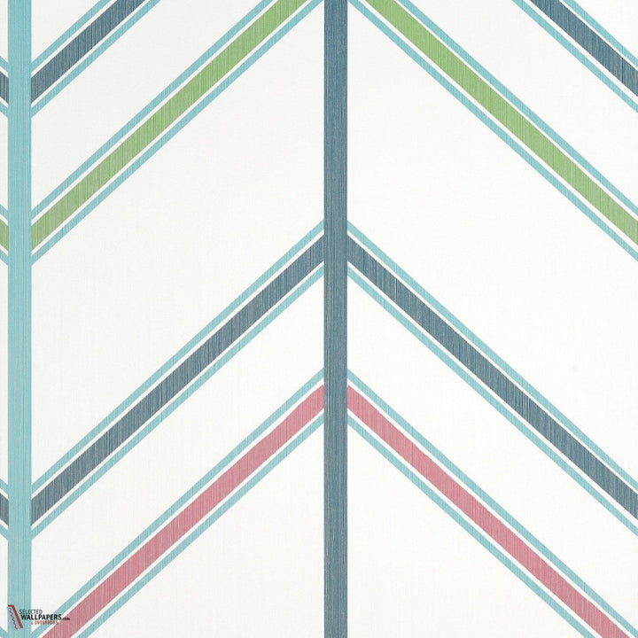 Ventura behang-Thibaut-Blue and Pink-Rol-Selected Wallpapers-Interiors