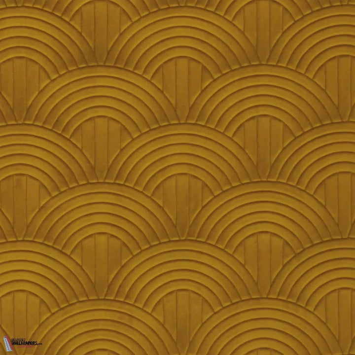 Volutis-Casamance-wallpaper-behang-Tapete-wallpaper-Moutarde-Meter (M1)-Selected Wallpapers