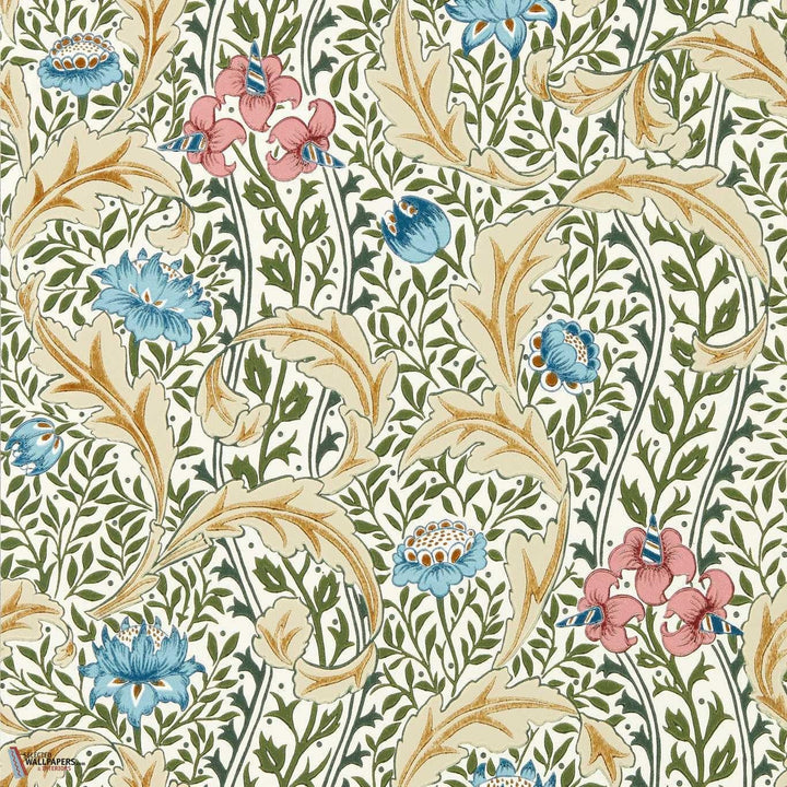 Wild Tulip & Vine behang-Morris & Co-Multi-Rol-Selected Wallpapers-Interiors