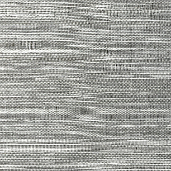 Windward Sisal-Thibaut-Steel-Rol-Selected-Wallpapers-Interiors