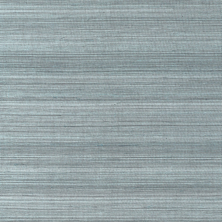Windward Sisal-Thibaut-Stormy Blue-Rol-Selected-Wallpapers-Interiors