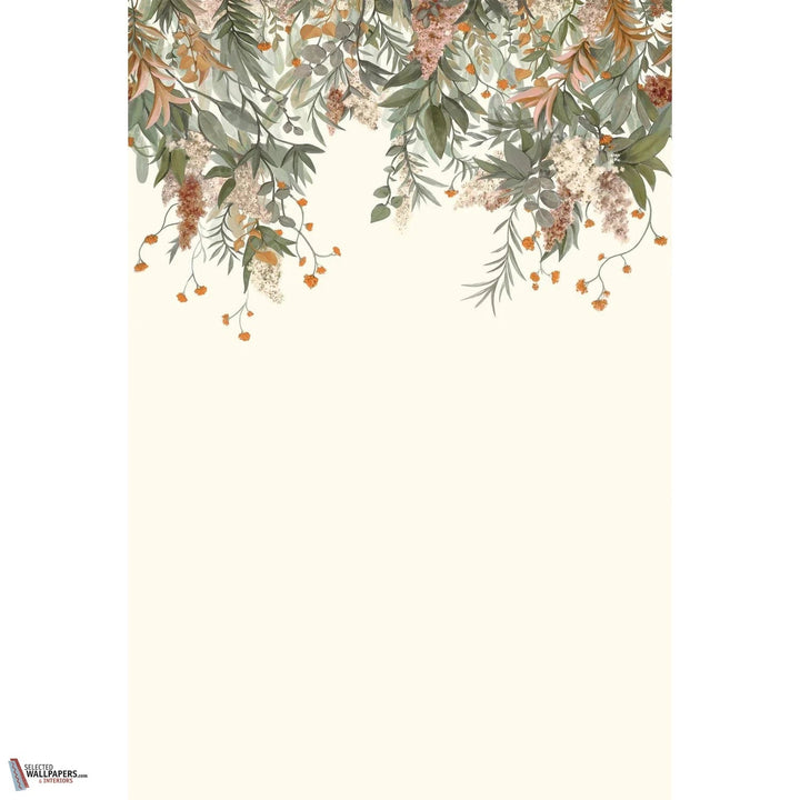 Wisteria behang-Casamance-wallpaper-tapete-Ivoire/Vert Amande-Set-Selected-Wallpapers-Interiors