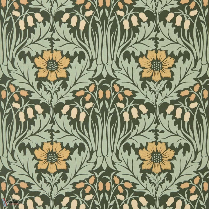Woodbell & Anemone behang-Morris & Co-Bayleaf/Manilla-Rol-Selected Wallpapers-Interiors