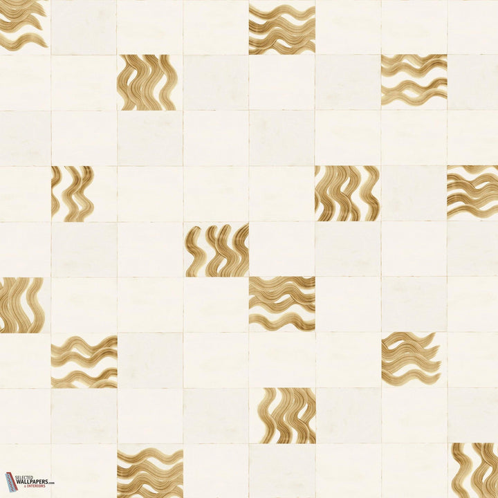 Yugen behang-Masureel-Gold-Paneel A-260 cm-Selected Wallpapers-Interiors