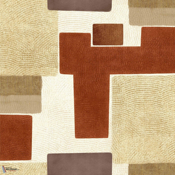 Zacatecas behang-Coordonne-Terracotta-Rol-Selected Wallpapers-Interiors