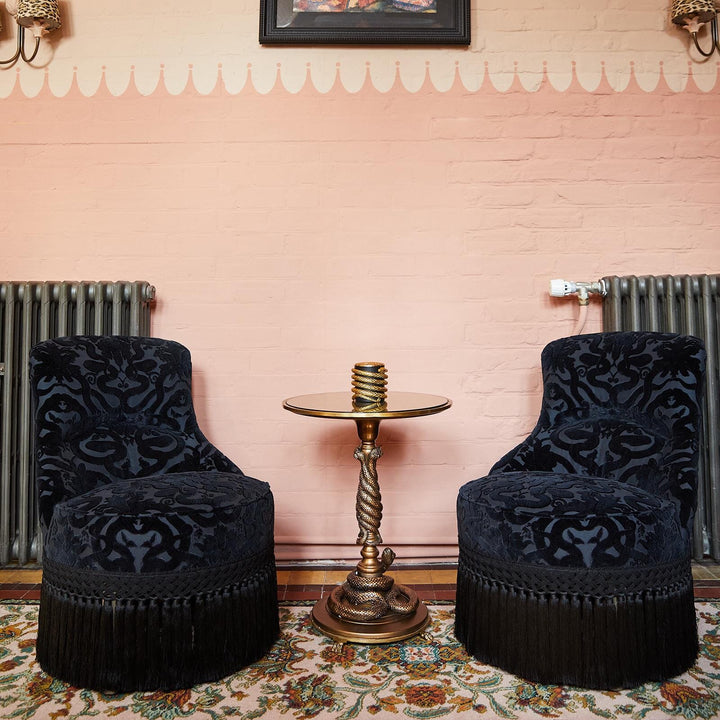 Anaconda Cut Velvet stof-Stof-House of Hackney-Selected Wallpapers &amp; Interiors