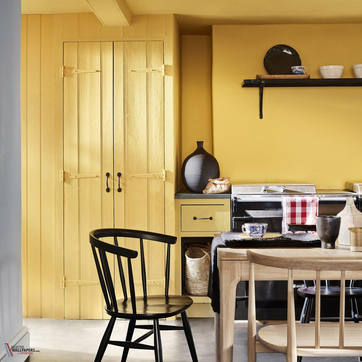 Giallo verf Little Greene 337-Selected-Wallpapers-Interiors