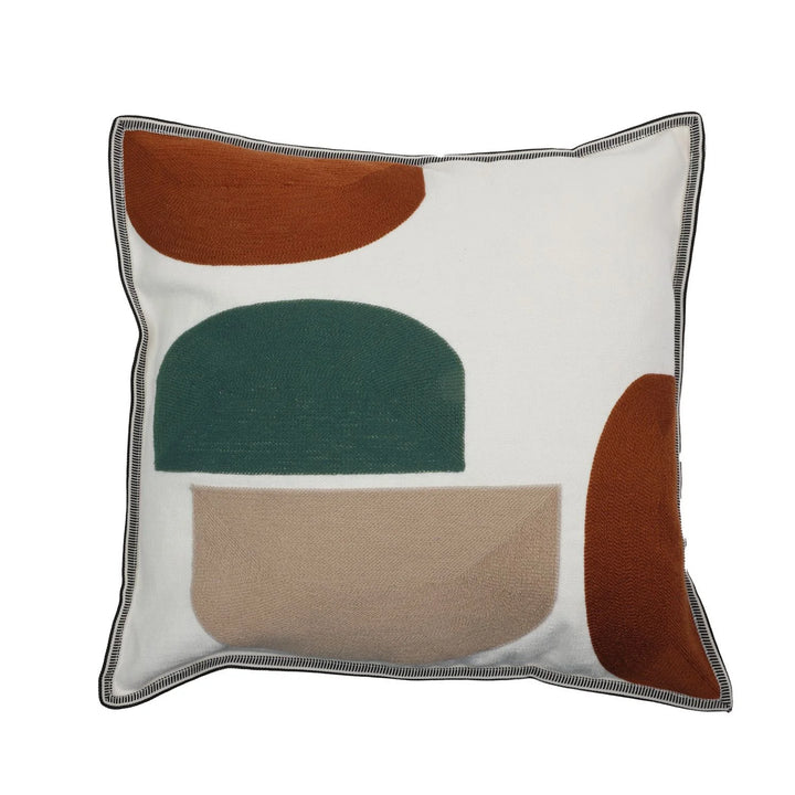 Housse de Coussin Jojoba-Kussen-Casamance-Nacre Blue Canard-45 x 45 cm-Selected Wallpapers &amp; Interiors