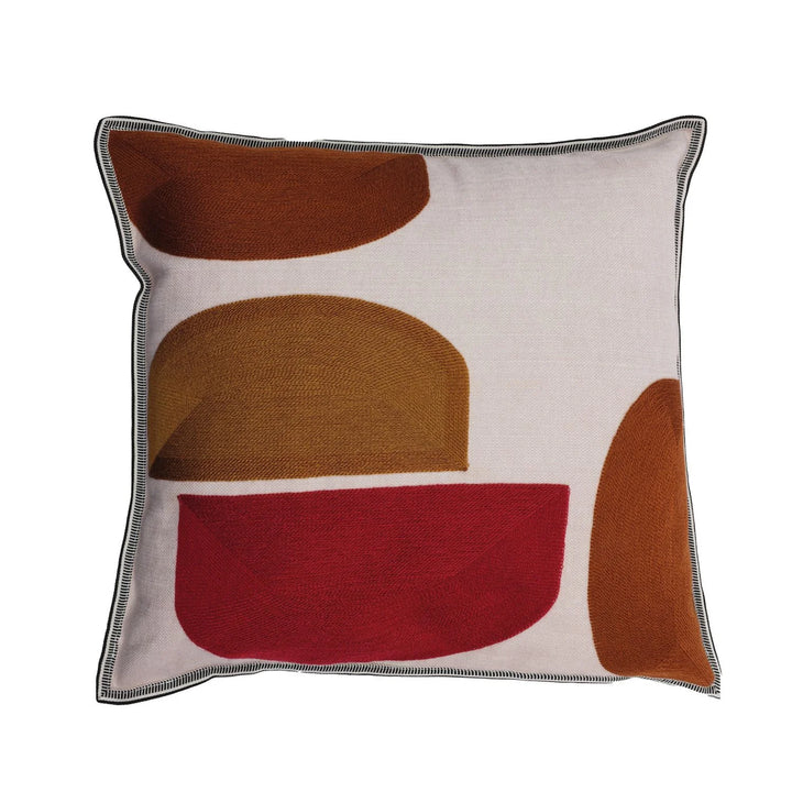 Housse de Coussin Jojoba-Kussen-Casamance-Naturel Grenet-45 x 45 cm-Selected Wallpapers &amp; Interiors