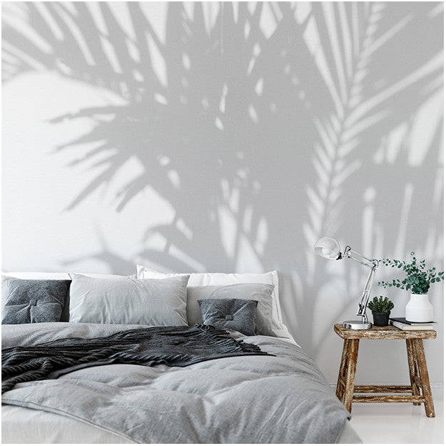 Palm Shadow behang-behang-Les Dominotiers-Selected Wallpapers &amp; Interiors