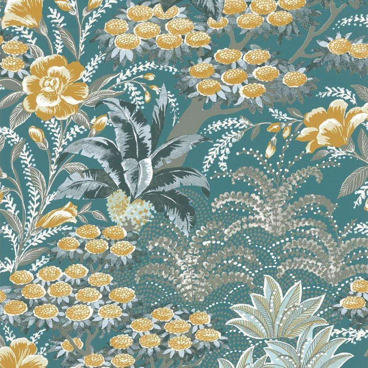 Alba-behang-Tapete-Casamance-Celadon/Orage-Rol-75080202-Selected Wallpapers