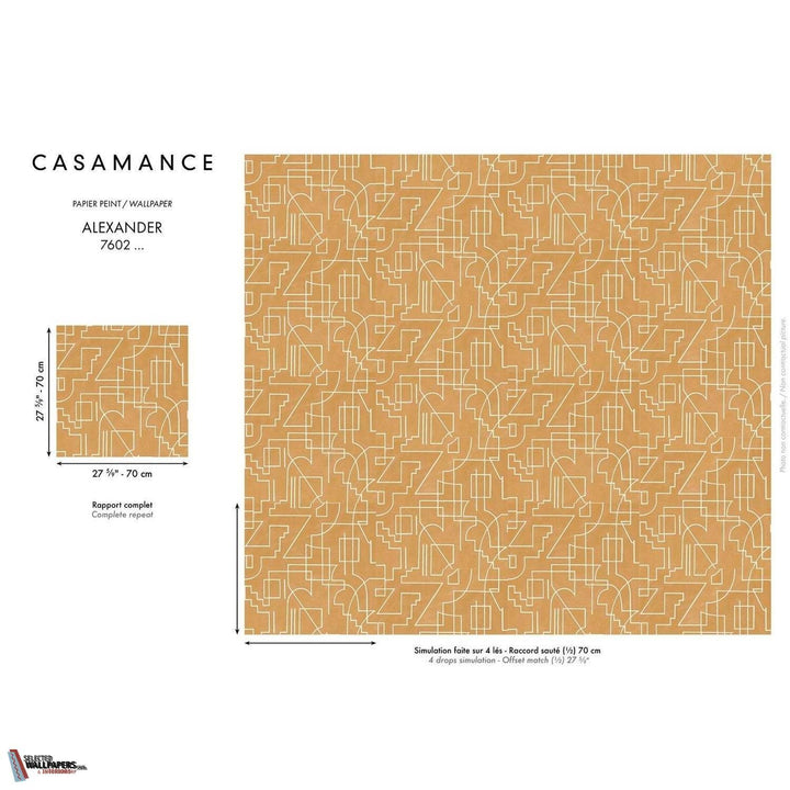 Alexander-Behang-Tapete-Casamance-Selected Wallpapers