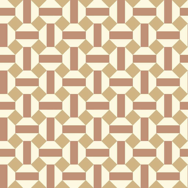 Alicatado-behang-Tapete-Cole & Son-Terracotta-Rol-117/12039-Selected Wallpapers