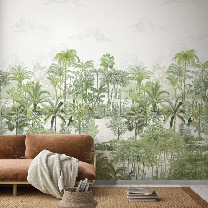Amazone-behang-Tapete-Isidore Leroy-Selected Wallpapers