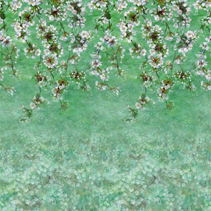 Assam Blossom-behang-Tapete-Designers Guild-Emerald-Set-PDG1133/03-Selected Wallpapers