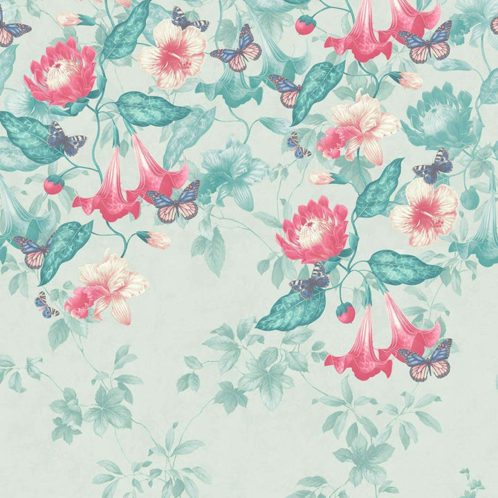 Asterid-behang-Tapete-Little Greene-Island-Rol-0291ASISLAN-Selected Wallpapers