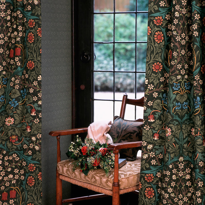 Blackthorn stof-Fabric-Tapete-Morris & Co-Selected Wallpapers