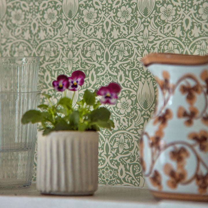 Borage-behang-Tapete-Morris & Co-Selected Wallpapers