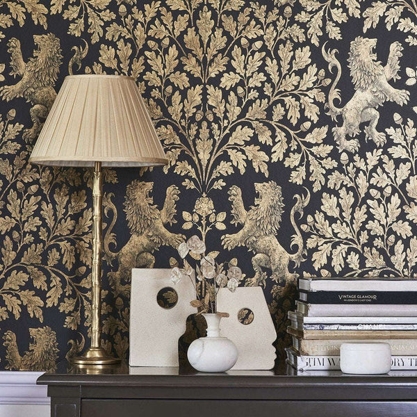 Boscobel Oak-behang-Tapete-Cole & Son-Selected Wallpapers