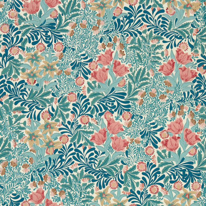 Bower-behang-Tapete-Morris & Co-Indigo/Barded Berry-Rol-217203-Selected Wallpapers