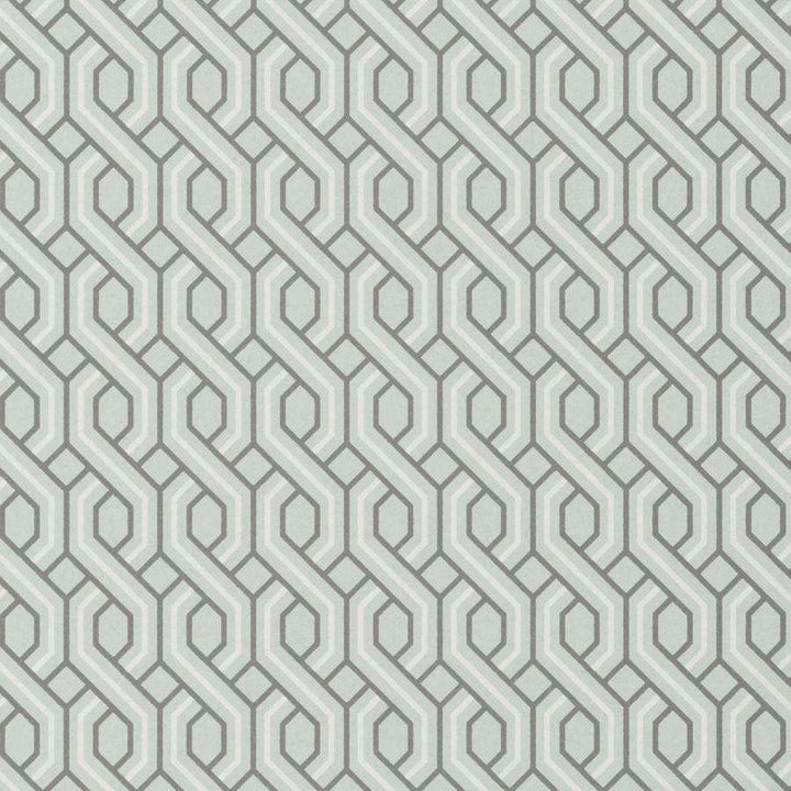 Boxwood Trellis-behang-Tapete-GP&J Baker-Soft Blue-Rol-BW45082.3-Selected Wallpapers
