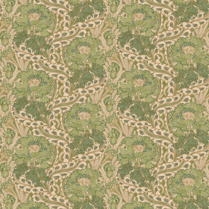 Brantwood-Behang-Tapete-GP&J Baker-Green-Rol-BW45105.3-Selected Wallpapers