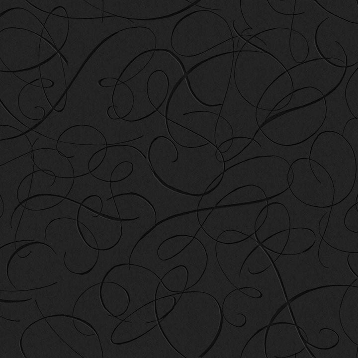 Calligraphy Bird-behang-Tapete-Moooi-Midnight-Meter (M1)-MO2011-Selected Wallpapers