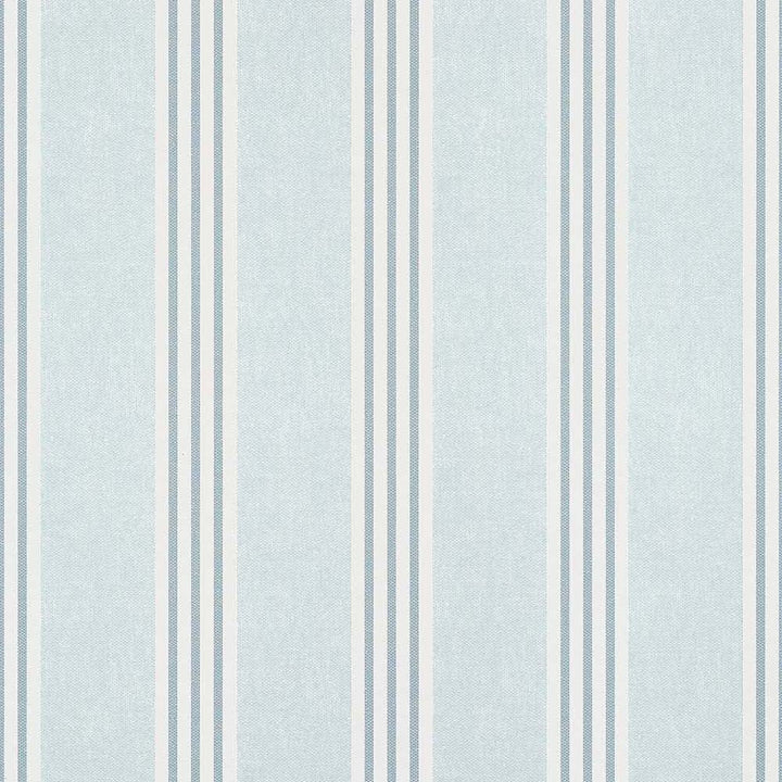 Canvas Stripe-Behang-Tapete-Thibaut-Spa Blue-Rol-T13359-Selected Wallpapers