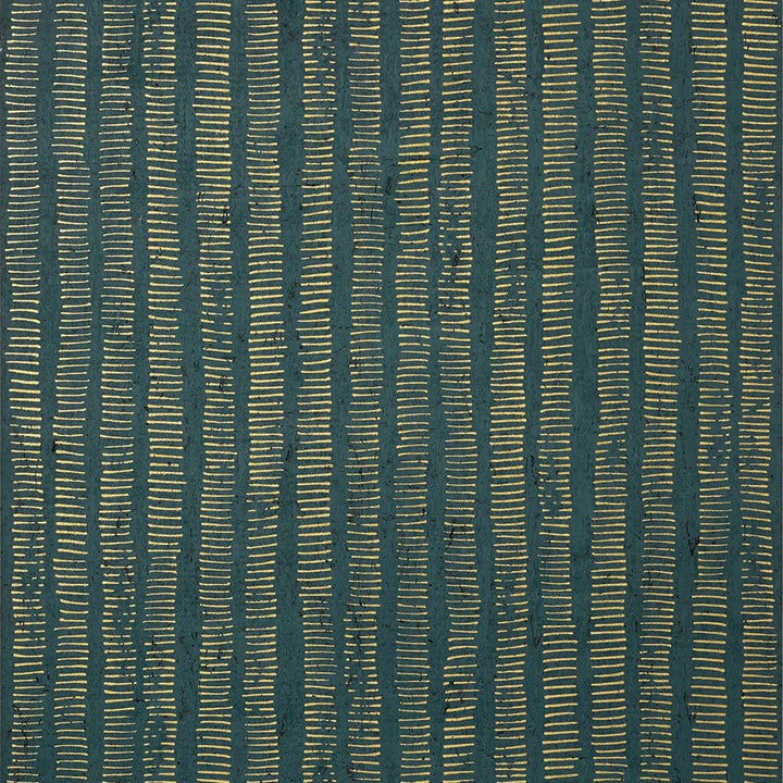 Cork Forest-Behang-Tapete-Thibaut-Peacock Blue-Rol-T12817-Selected Wallpapers