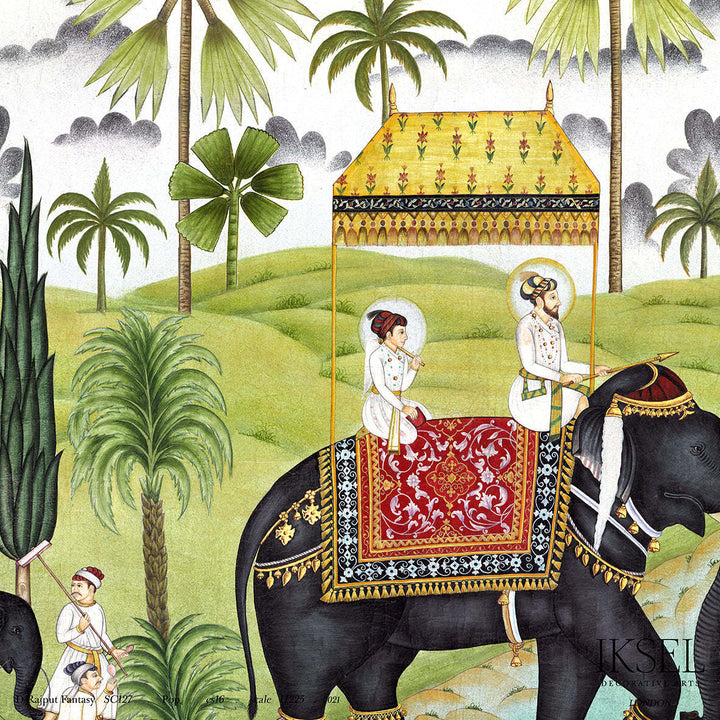 D-Rajput Fantasy behang