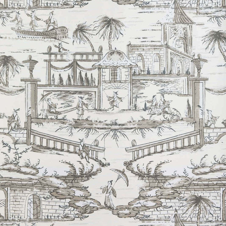 Delft-behang-Tapete-Braquenie-Beige-Rol-BP305001-Selected Wallpapers