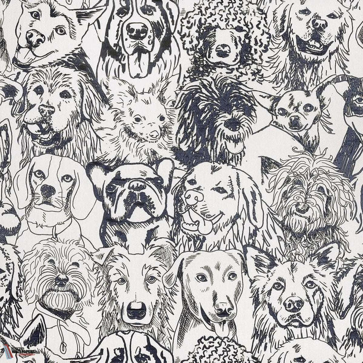 Designer Dogs-Behang-Tapete-Pierre Frey-Fusain-Meter (M1)-FP804001-Selected Wallpapers