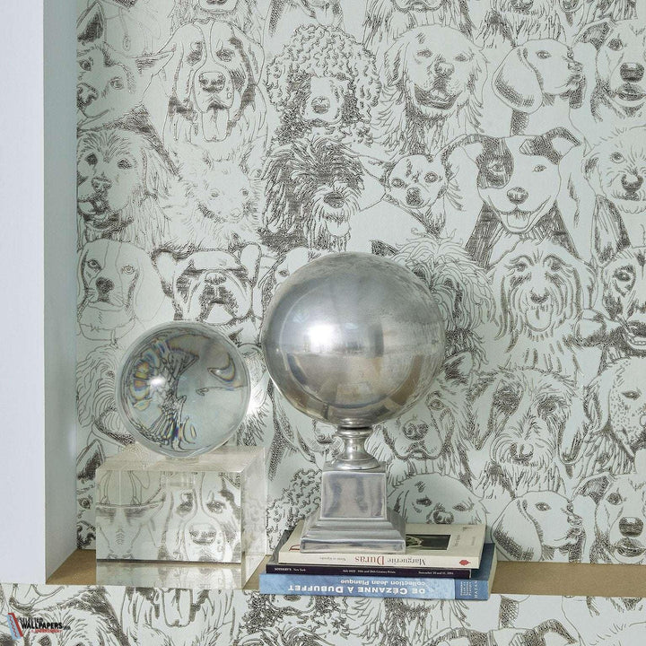 Designer Dogs-Behang-Tapete-Pierre Frey-Selected Wallpapers