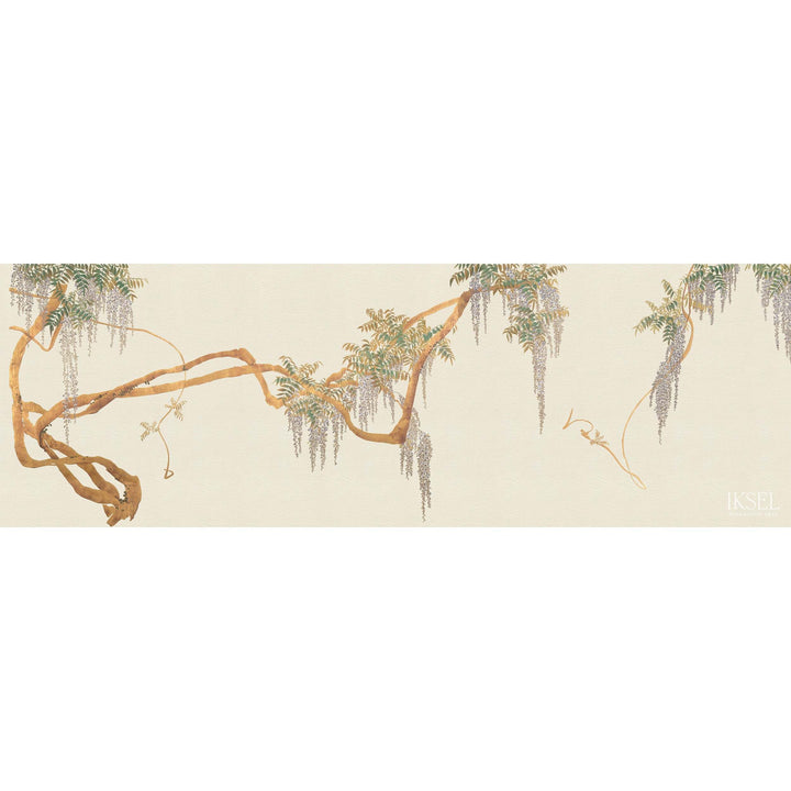 Edo Wisteria-behang-Iksel-Selected Wallpapers
