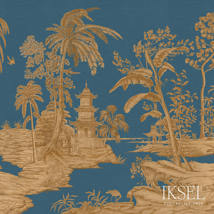 Exotic Chinoiserie behang