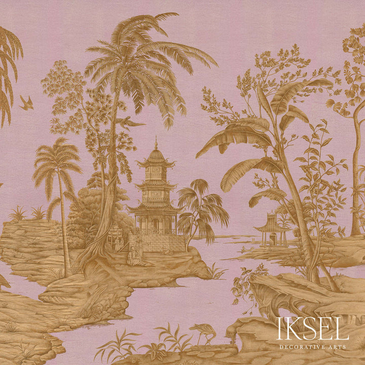 Exotic Chinoiserie behang