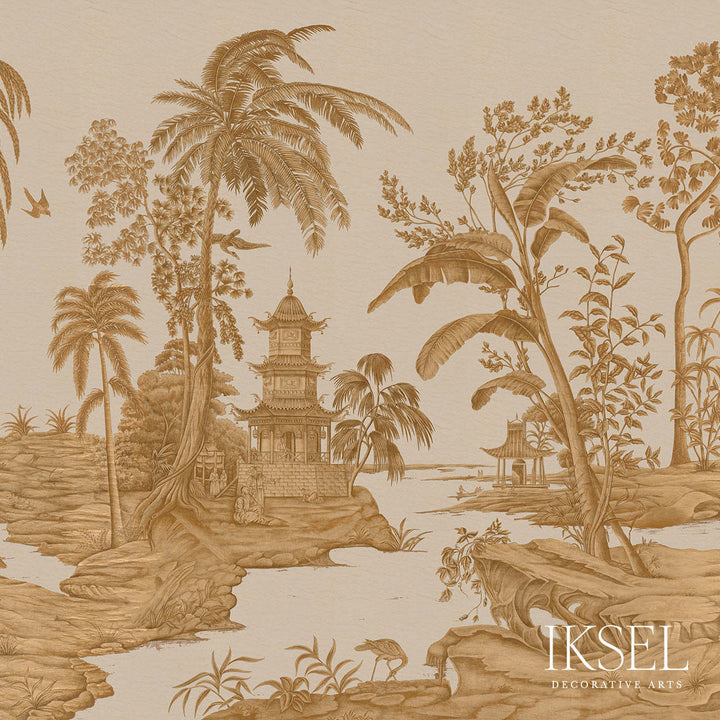 Exotic Chinoiserie behang