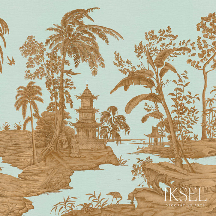 Exotic Chinoiserie behang