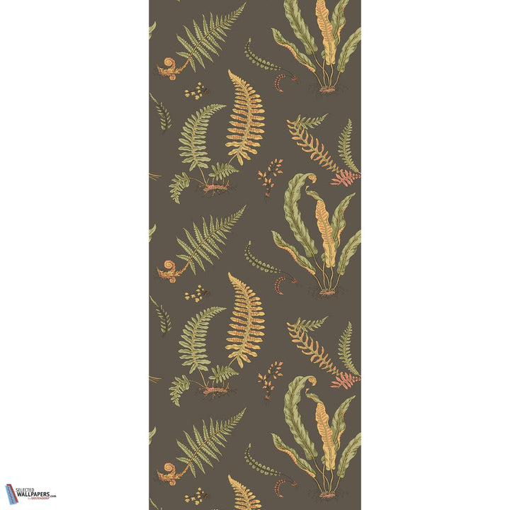 Ferns-behang-Tapete-GP&J Baker-Charcoal-Rol-BW45122.5-Selected Wallpapers