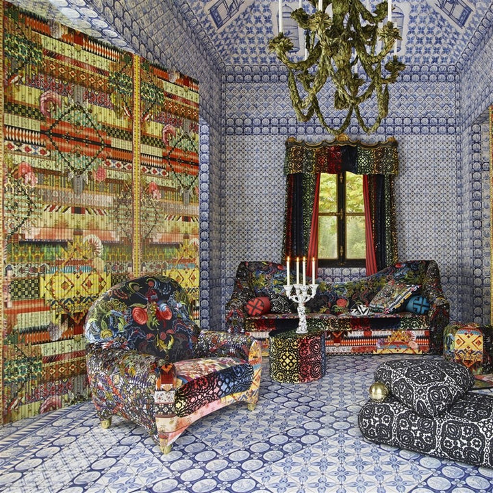 Fetiche-behang-Tapete-Designers Guild-Arlequin-Set-PCL1000/01-Selected Wallpapers
