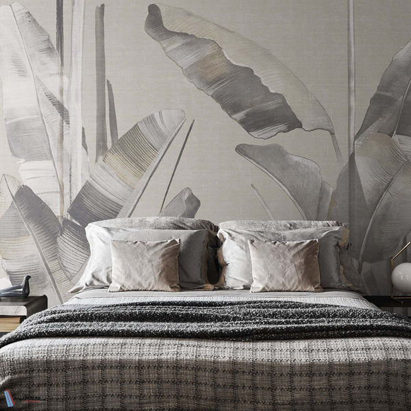 Feuilles Re-Edition-behang-Tapete-LondonArt-Selected Wallpapers