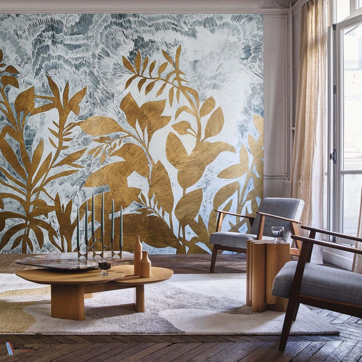 Fleur de Lune-Behang-Tapete-Casamance-Selected Wallpapers