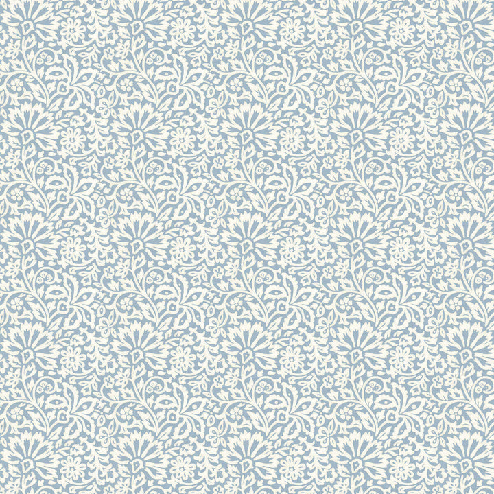 Flora-Behang-Tapete-GP&J Baker-Blue-Rol-BW45097.1-Selected Wallpapers