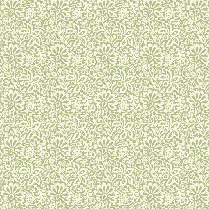 Flora-Behang-Tapete-GP&J Baker-Green-Rol-BW45097.3-Selected Wallpapers