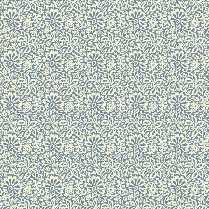 Flora-Behang-Tapete-GP&J Baker-Indigo-Rol-BW45097.5-Selected Wallpapers