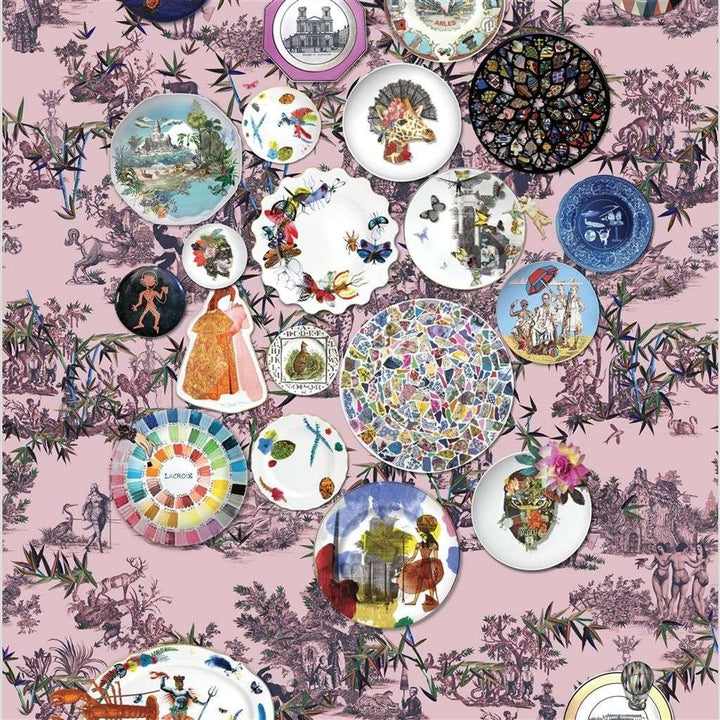 Folie-behang-Tapete-Designers Guild-Myrtille-Set-PCL1002/01-Selected Wallpapers