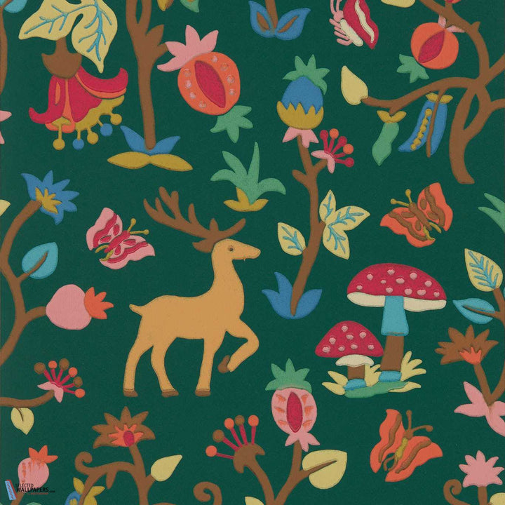 Forest of Dean-Behang-Tapete-Sanderson-Midnight Multi-Rol-217219-Selected Wallpapers