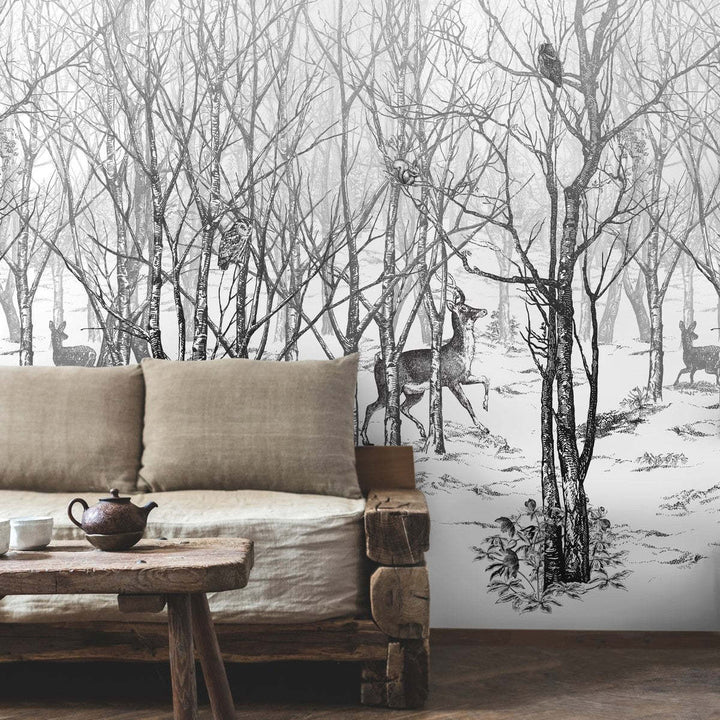 Foret Enchantee-behang-Tapete-Isidore Leroy-Selected Wallpapers