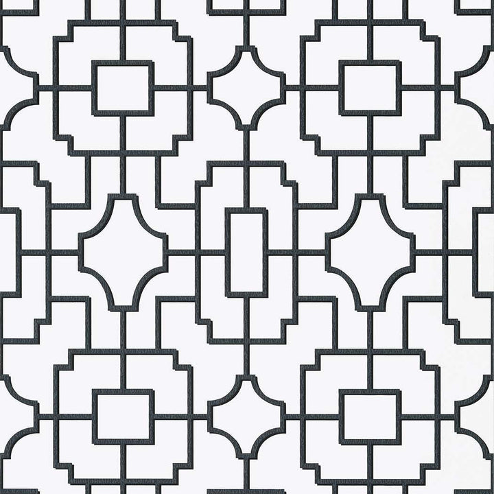 Fretwork-Behang-Tapete-Thibaut-Black-Rol-T20871-Selected Wallpapers