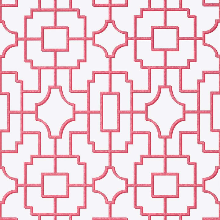 Fretwork-Behang-Tapete-Thibaut-Pink-Rol-T20872-Selected Wallpapers